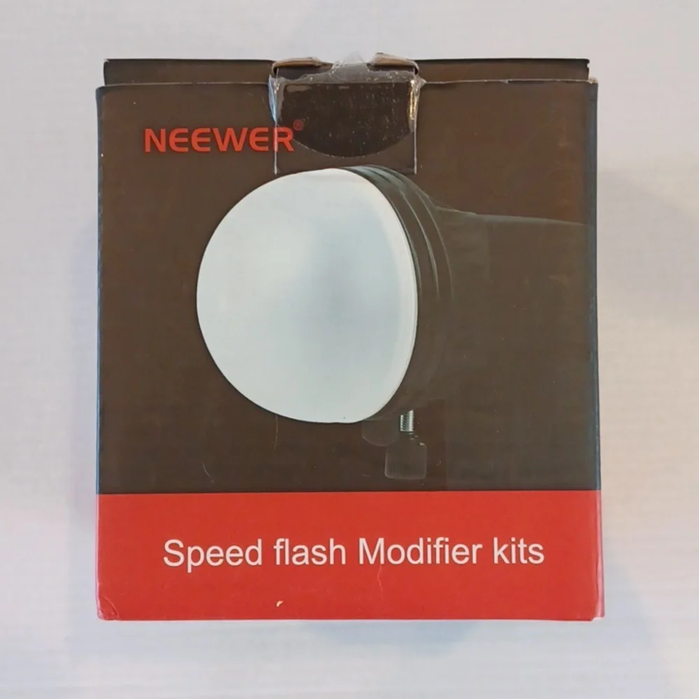 Black and Red Speed Flash Modifier Kit